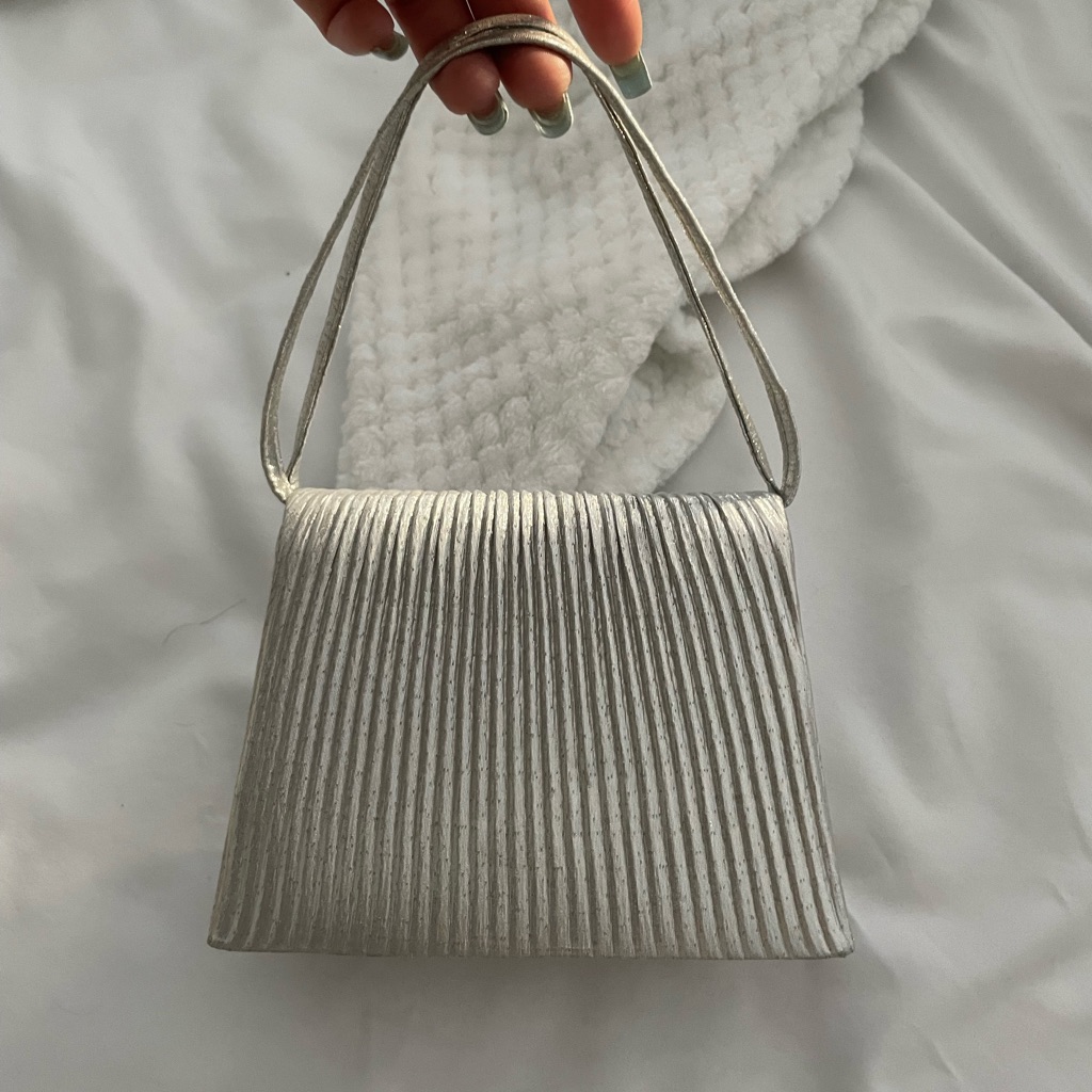 Silver Mini Pouch